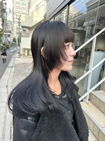 シーン(seen)&nbsp;○人気の顔まわり。ロングウルフカット　姫カットウルフ○表参道