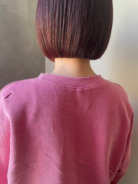 ガリカ 大名(Gallica) 【恒吉佐央理】すっきりおさまるぱっつんボブ/大人ショートボブ