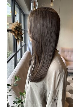 リベラル(liberal) 艶髪ショコラグレージュ 【30代/40代/50代】