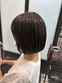 バレット 青葉台店(VALLET)&nbsp;毛先が内巻きになるくらいのナチュラルな縮毛矯正がおすすめです
