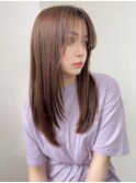 レイヤーロング◎顔周りシャギー