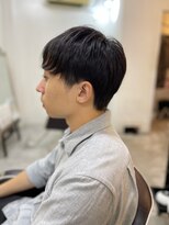 メンズカット バイ ソイクフ(メンズカット by SOY-KUFU)&nbsp;MEN'SHAIRアッシュブラックベリーショートダークアッシュ
