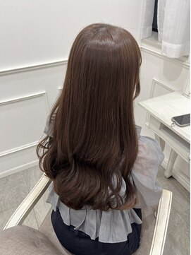 リルミー(Lilme) ブリーチなしの透明感!オリーブベージュ*新井