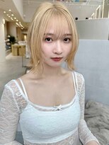 イメチェン前髪小顔ボブ_銀座