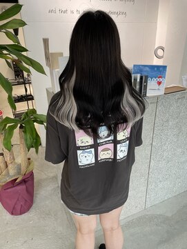 キング 高槻(K!ng) 縮毛矯正髪質改善ハイライトレイヤーカット高槻美容室エクステ