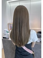 ユニ バイ マグ 長野店(Uni.by Mag)&nbsp;20代30代40代ブリーチなし透明感オリーブグレージュ