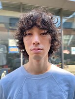 ナループロアオハナ(Nalu pu loa ohana)&nbsp;海外ボーイヘアマッシュウルフマッシュパーマウルフパーマ