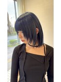 顔周りレイヤーボブ