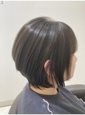 【下田】前下がりのショートボブ