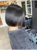 縮毛矯正 ミニボブ