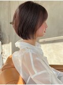 みねスタイル♪ 前下がり ひし形 ショートボブ 30代 40代 50代