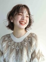 ミリ 北千住(millit) ふんわりボブ/柔らかブラウン