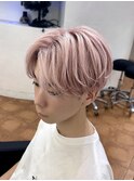 ピンク、ホワイトピンク、ブリーチカラー