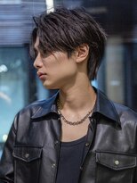 シティ(CITY)&nbsp;小久保styleフェザーパーマフェザーショートグレーエンドカラー