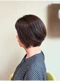大人柔らかショートボブ