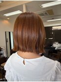切りっぱなしボブ