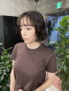 キャラハーフ 池袋東口店(KYARA HALF) ボブパーマ/ナチュラルパーマ/ウェーブヘア