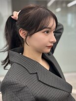 ソラ 広尾店(SORA)&nbsp;顔周りカット/顔周りレイヤー/前髪カット