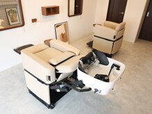 コルト(COLT)の雰囲気（フルフラットの心地よいシャンプー台♪）