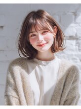 トワ 仙台店(toi) 【韓国・レイヤーボブ】小顔・外ハネ・レイヤーボブ