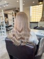 アグ ヘアー ジャスパー 青春通り店(Agu hair jasper) ブリーチ有りのミルクティーカラーもお任せください!