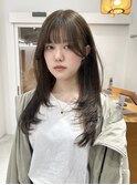 韓国風レイヤー ハッシュカット