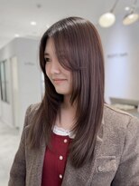 マッシュ 天王寺あべの(MASHU)&nbsp;抜け感レイヤー×ヘーゼルブラウン【天王寺/あべの】