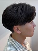 千葉駅MEN’S HAIR/サーフカール/刈り上げセンターパート