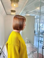 ソイクフ(SOY KUFU)&nbsp;ミルクティーベージュタッセルボブミニボブミルクティーグレージ