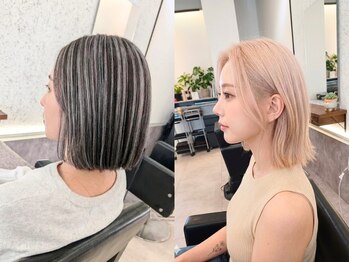 ロダッツ 豊見城(LODATTU)の写真/ケアブリーチ/アディクシー/イルミナ/オーガニックなどこだわり抜いたカラーメニューをお選びいただけます