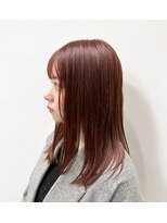 カスミ 霞(KASUMI)&nbsp;フェミニンカッパーブラウン。　“Elegant Copper Brown”