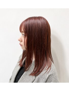 カスミ 霞(KASUMI) フェミニンカッパーブラウン。　“Elegant Copper Brown”