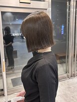 ピピバイヨーク(pipi, by yoke.)&nbsp;赤みを抑えたナチュラルブラウンカラー/ショートボブ
