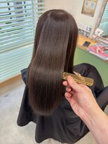 オリビアヘアー(OLIVIA HAIR) ブリーチなしでも艶めく髪質改善カラー
