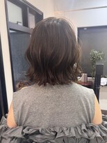 パレータ(PALETA)&nbsp;ベージュカラー切りっぱなしボブ