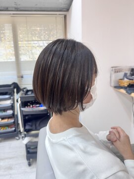 キーロ センター南(kiiro) ショートヘア 髪質改善ストレート