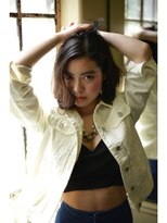 ブエナビスタ(BUENA VISTA)&nbsp;☆2018☆　ボブ　外ハネ　ミディアムボブ　大人ボブ　耳かけ