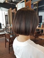 グランエクラ バイフルショウ(GRAND ECLAT by FURUSHO)&nbsp;大人可愛い20代30代40代 ストレートAラインボブを似合わせ