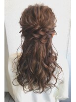 ハナハナプラス(hana hana+)&nbsp;ルーズハーフアップ