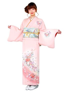 ゲッカビジン(GEKKABIJIN) レンタル訪問着AS69 35000円《東京着物レンタル六本木月下美人》