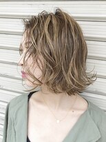 シャンプーボーイ セントラル 博多(SHAMPOO BOY central)&nbsp;外国人風ハイライトボブ bySHAMPOOBOY CENTRAL