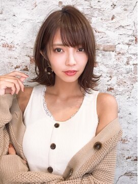 リオリス ヘア サロン(Rioris hair salon) 外ハネミディ