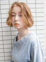 ルティア 池袋(Lutia) ハイトーンウェーブボブ