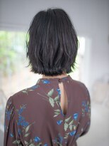 ヘアーサロンウフ(hair salon Oeuf) センター分けボブ☆自由が丘