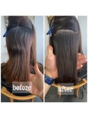 【髪質改善】縮毛矯正/艶髪/ストレート/美髪