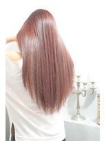 ミエルヘアーエスト 新宿店(mielhair est)&nbsp;ケアブリーチ×ピンクベージュ【新宿】