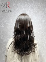 アンレッグ(AnReg) 【アンレッグ】透明感ブルーアッシュ×上品レイヤーカット