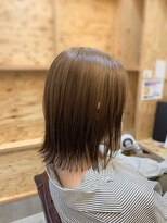 アドラーブル はなみずき店(adorable)&nbsp;大人かわいい☆フェアリーな透明感&ツヤ感ピスタチオグレージュ