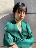 【sheta/小林】束感ショート　暗髪