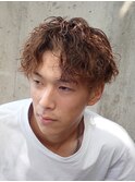 ツイストスパイラルパーマ ツーブロック